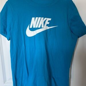 NWT Soft Nike Blue Short Sleeve Tee